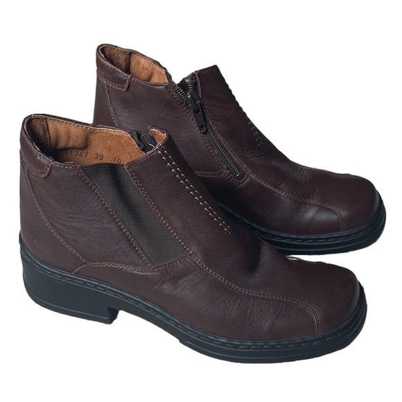 Josef Seibel Shoes - Josef Seibel Brown Chelsea Ankle Boots Size EU 39 8-8.5